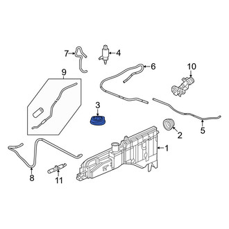Honda OE - Front Washer Fluid Reservoir Cap