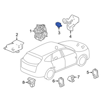 Honda OE - Center Front Air Bag Impact Sensor