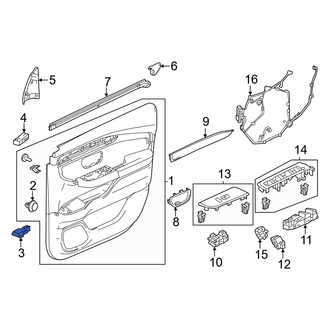 Honda OE - Front Lower Courtesy Light