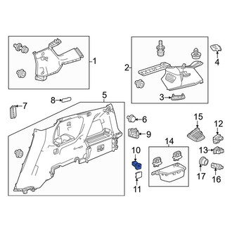 Honda OE - Rear 12 Volt Accessory Power Outlet