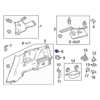 Honda OE - Rear Tie Down Hook