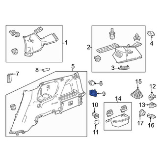 Honda OE - Rear Tie Down Hook