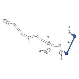 Honda OE - Rear Right Suspension Stabilizer Bar Link