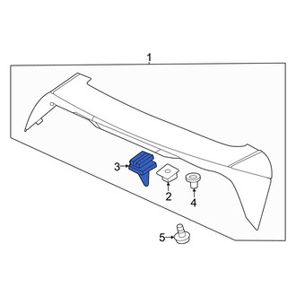Honda OE - Roof Opening Trim Clip