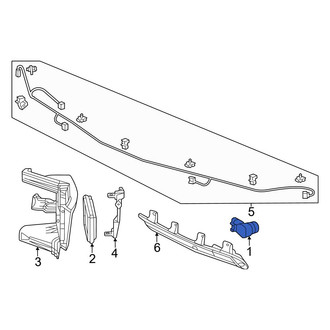Honda OE - Rear Inner Parking Aid Sensor