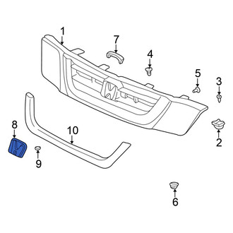 Honda OE - Front Grille Emblem