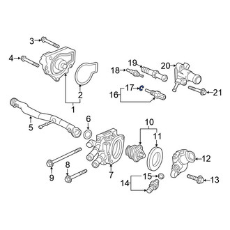 Honda OE - Engine Coolant Temperature Sensor O-Ring