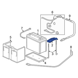 Honda OE - Battery Hold Down