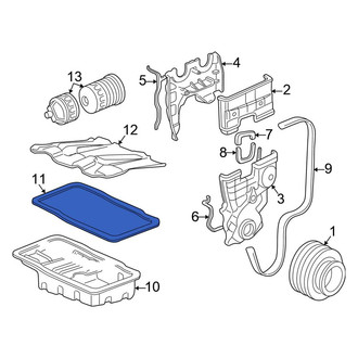 Honda OE - Engine Oil Pan Gasket