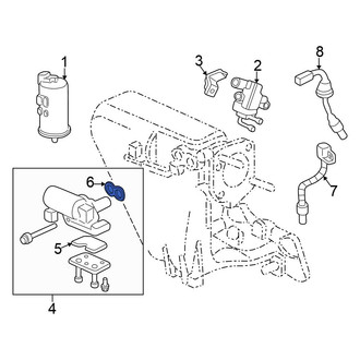Honda OE - Fuel Injection Idle Air Control Valve Gasket
