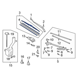 Honda OE - Front Right Wiper Blade