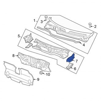 Genuine Honda 61113-S10-A01ZZ Dashboard Extension Genuine Honda 61113-S10-A01ZZ Dashboard Extension