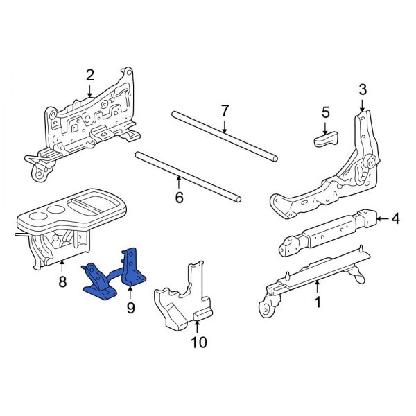 Seat Track Bracket