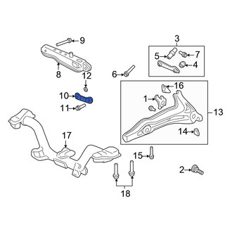 Honda OE - Rear Suspension Control Arm Bracket