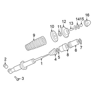 Honda OE - Rear Suspension - Shocks & Components