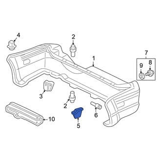 Honda OE - Front Bumper Cover Spacer