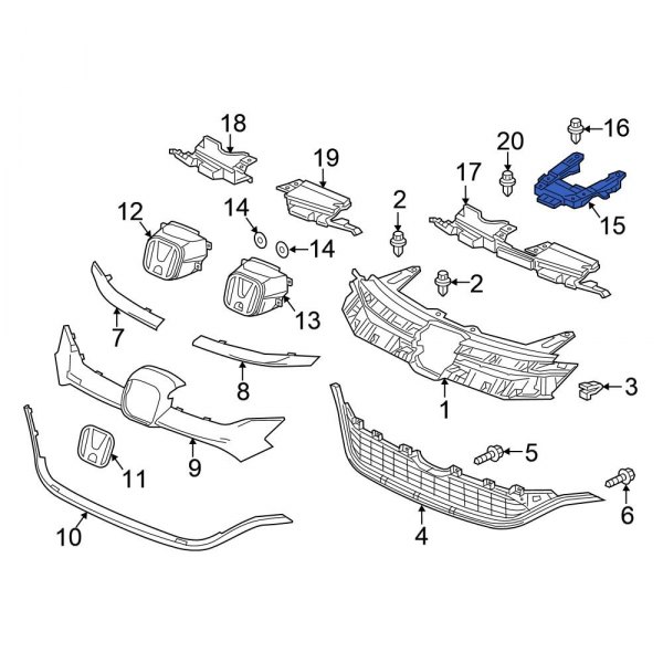 Grille Bracket