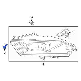 Honda OE - Fog Light Screw