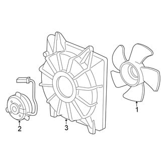Honda OE - Cooling Fan (EX / EX-L / LX)