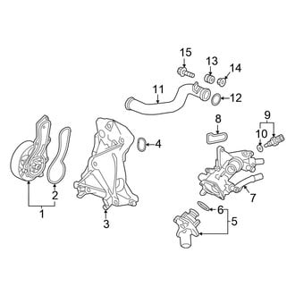 Honda OE - Cooling - Water Pump
