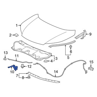 Honda OE - Front Hood Latch