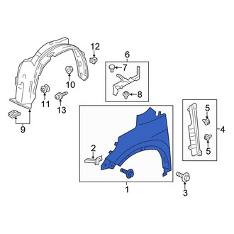 Honda OE - Front Left Fender