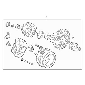 Honda OE - Electrical - Alternator (EX / EX-L / LX)