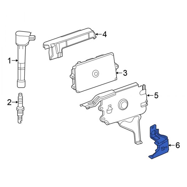 Engine Control Module (ECM) Bracket