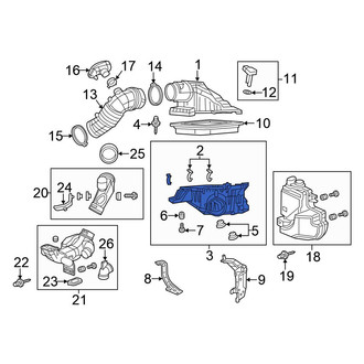 Honda OE - Air Filter Housing