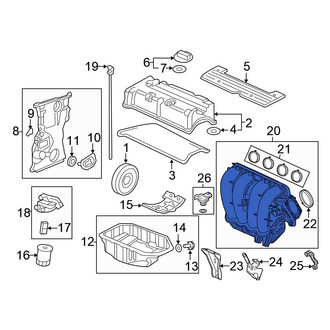 Honda OE - Engine Intake Manifold