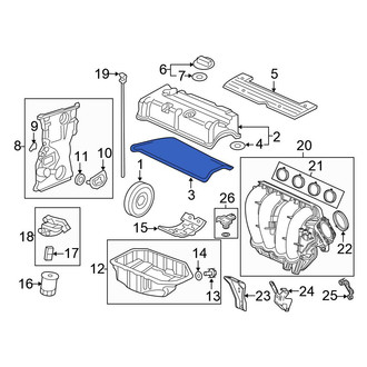 Honda OE - Engine Valve Cover Gasket