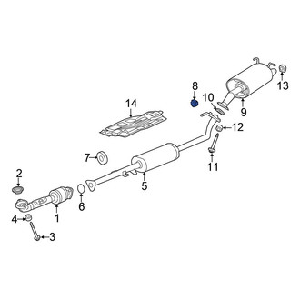 Honda OE - Exhaust System Hanger