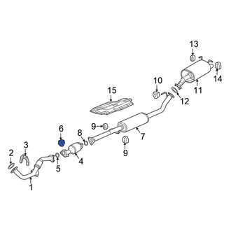 Honda OE - Exhaust System Hanger