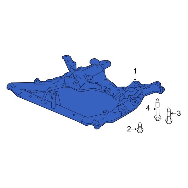 Honda OE 50200T1WA01 Front Engine Cradle