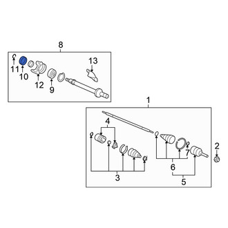Honda OE - CV Axle Shaft Seal