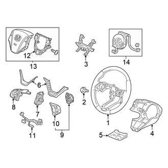 Honda OE - Steering Wheel & Trim (EX / LX)
