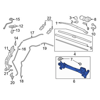 Honda OE - Wiper Linkage