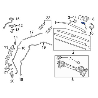 Honda OE - Wiper Linkage