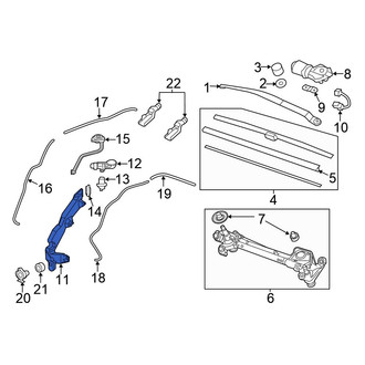 Honda OE - Washer Fluid Reservoir