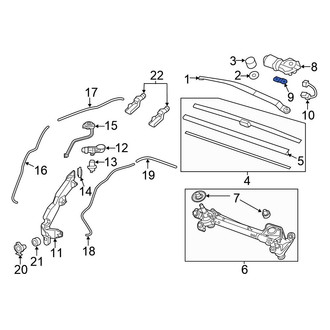 Honda OE - Wiper Linkage