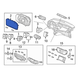 Honda OE - Instrument Panel Lens