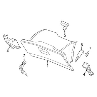 Honda OE - Instrument Panel - Glove Box