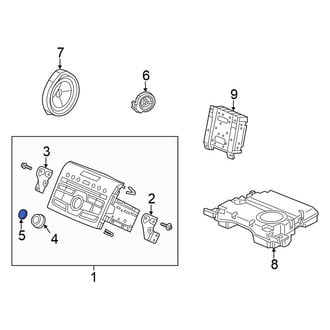 Honda OE - Radio Knob