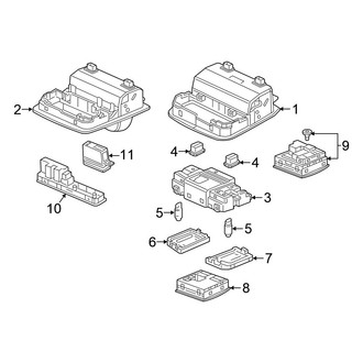 Honda OE - Overhead Console