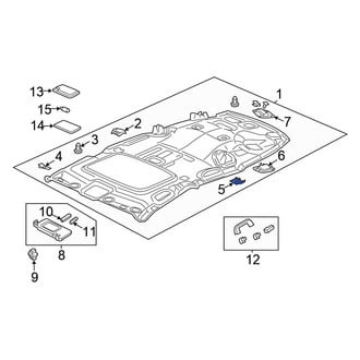 Honda OE - Headliner Cap
