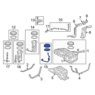 Honda OE - Fuel Tank Sending Unit