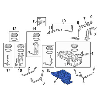 Honda OE - Fuel Tank Shield