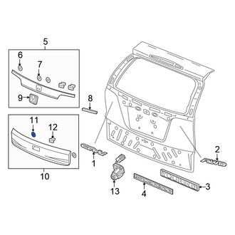Honda OE - Spoiler Clip