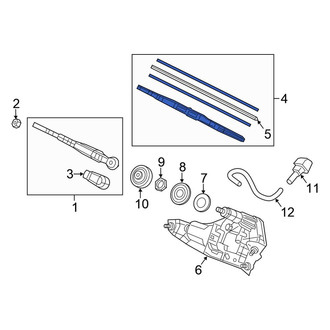 Honda OE - Rear Wiper Blade