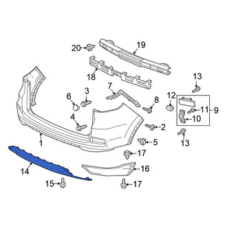 Honda OE - Rear Valance Panel